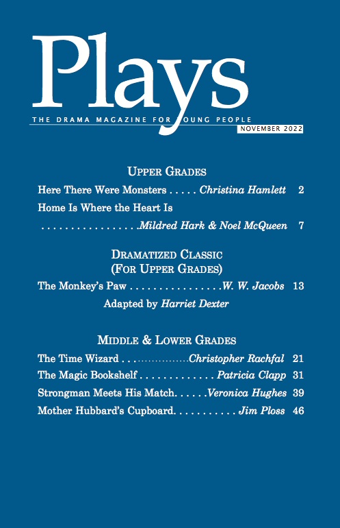 Plays Magazine, Scripts for Young Actors November 2022
