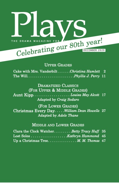 Plays Magazine, Scripts for Young Actors DECEMBER 2020
