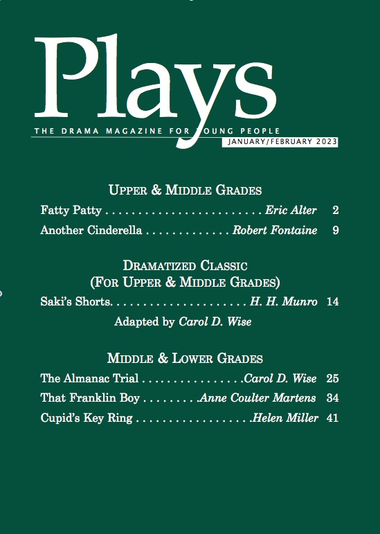 Plays Magazine, Scripts for Young Actors January-February 2023
