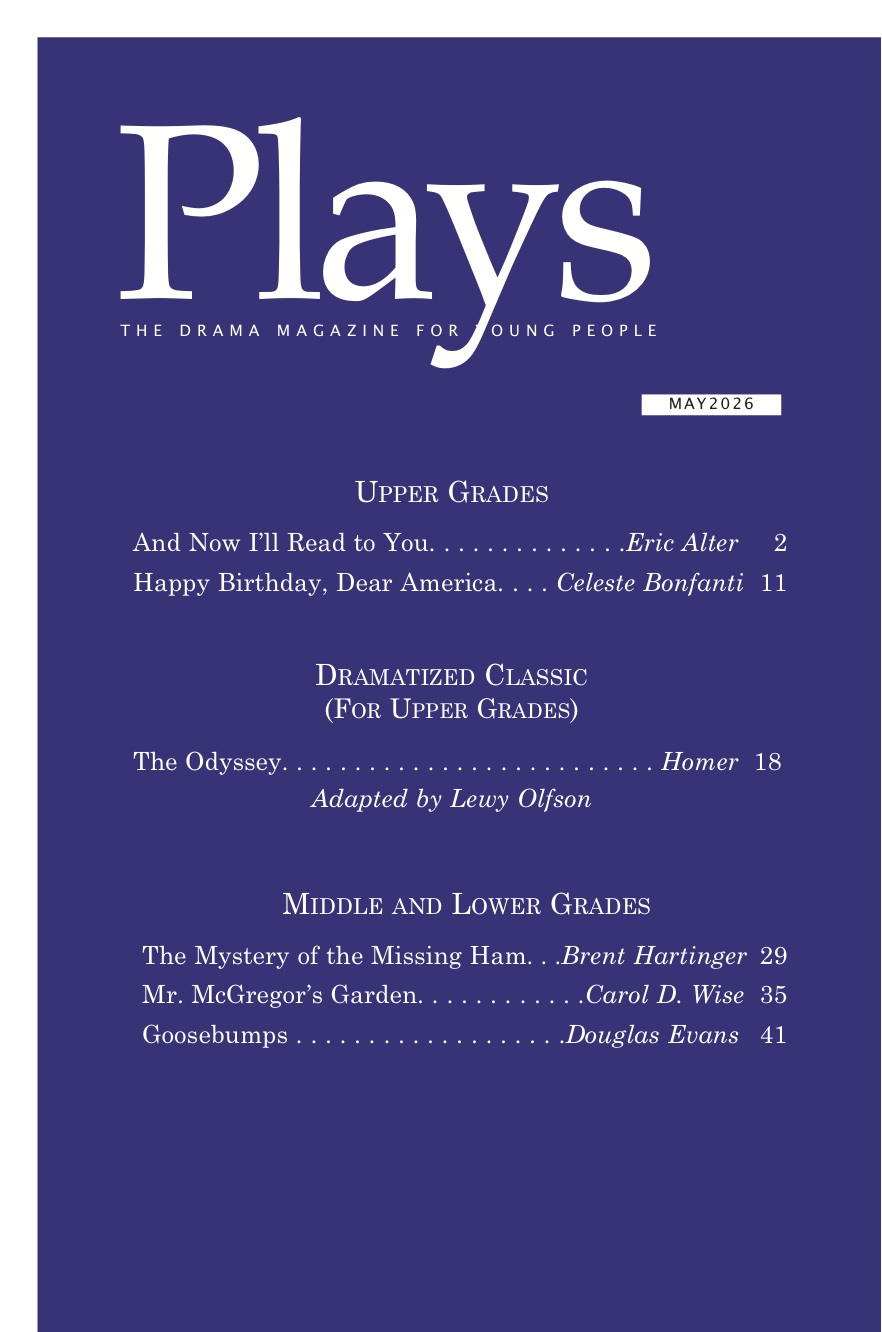 Plays Magazine, Scripts for Young Actors May 2026