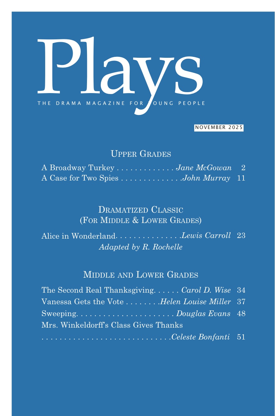 Plays Magazine, Scripts for Young Actors November 2025
