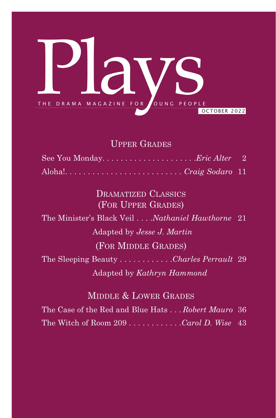 Plays Magazine, Scripts for Young Actors April 2022