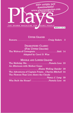 Plays Magazine, Scripts for Young Actors MARCH 2016