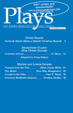 Plays Magazine, Scripts for Young Actors NOV 2016