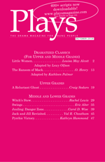 Plays Magazine, Scripts for Young Actors October 2018